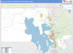 Ogden-Clearfield Metro Area Digital Map Basic Style